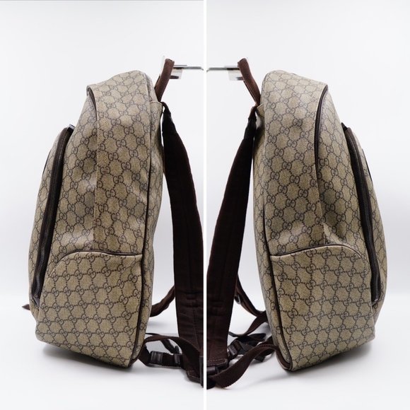 ❌️❌️SOLD ❌️❌️AV40❤️ GUCCI GG Plus Monogram Interlocking G Backpack - Picture 6 of 14